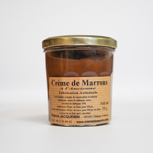 Crème de marrons à l'ancienne