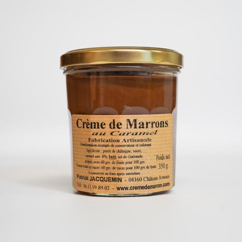 Crème de marrons au caramel