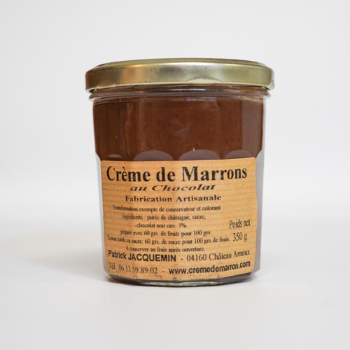 Crème de marrons au chocolat